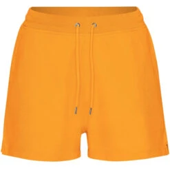 Damesshort Colorful Standard Organic Sunny Orange