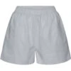 Damesshort Colorful Standard Organic Twill Cloudy Grey 2 Damesshort Colorful Standard Organic Twill Cloudy Grey -Moss Kopenhagen-winkel colorful standard cs4004 cloudygrey