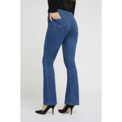 Damesjeans Cream Lone Bootcut Coco Fit -Moss Kopenhagen-winkel cream 10609152 100116 2