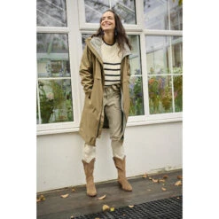 Cargo Broek Voor Dames Cream Nuka Jogdenim -Moss Kopenhagen-winkel cream 10609787 151305 8