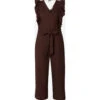 Dames Jumpsuit Cream Venta -Moss Kopenhagen-winkel cream 10609864 191016 java 1