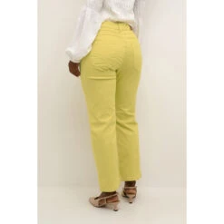 Damesjeans 7/8 Twill Cream Ann Straight Coco Fit -Moss Kopenhagen-winkel cream 10612168 140647 4