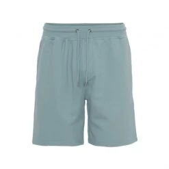 Short Colorful Standard Classic Organic Steel Blue