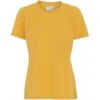 Dames-T-shirt Colorful Standard Light Organic Burned Yellow -Moss Kopenhagen-winkel cs2051 burnedyellow