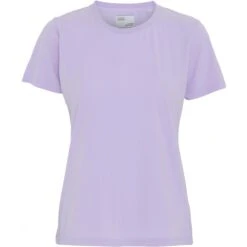Dames-T-shirt Colorful Standard Light Organic Soft Lavender