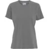 Dames-T-shirt Colorful Standard Light Organic Storm Grey -Moss Kopenhagen-winkel cs2051 stormgrey
