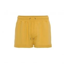 Dames Shorts Colorful Standard Organic Burned Yellow