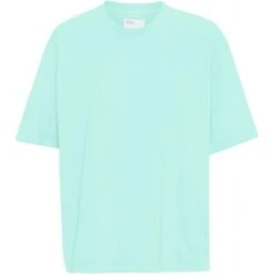 Dames-T-shirt Colorful Standard Organic Oversized Light Aqua