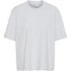 Dames-T-shirt Colorful Standard Organic Oversized Snow Melange -Moss Kopenhagen-winkel cs2056 snowmelange