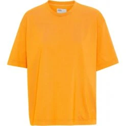 Dames-T-shirt Colorful Standard Organic Oversized Sunny Orange