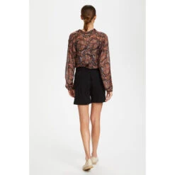 Damesshort CULTURE Vicky -Moss Kopenhagen-winkel culture 50105571 5100199 black 5