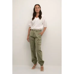 Cargo Broek Voor Dames CULTURE Brisa -Moss Kopenhagen-winkel culture 50110330 180521 10