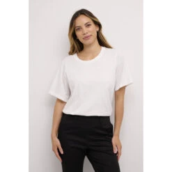 Dames-T-shirt Met Ronde Hals CULTURE Biana -Moss Kopenhagen-winkel culture 50110536 500013 3