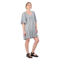 Dames Jurk Deeluxe Hortense -Moss Kopenhagen-winkel deeluxe 02t228w 70blu 6