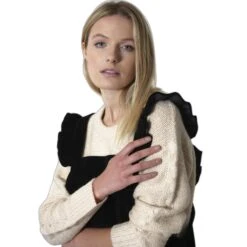 Dames Jurk Deeluxe Tatiana 9 Dames Jurk Deeluxe Tatiana -Moss Kopenhagen-winkel deeluxe 02v202w 10blk 1