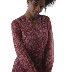 Dames Jurk Deeluxe Ariel -Moss Kopenhagen-winkel deeluxe 02v213w 60red 3