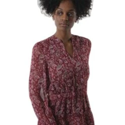 Dames Jurk Deeluxe Ariel -Moss Kopenhagen-winkel deeluxe 02v213w 60red 4