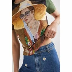 Dames-T-shirt Desigual Lebanen -Moss Kopenhagen-winkel desigual 22swtkb4 4035 4