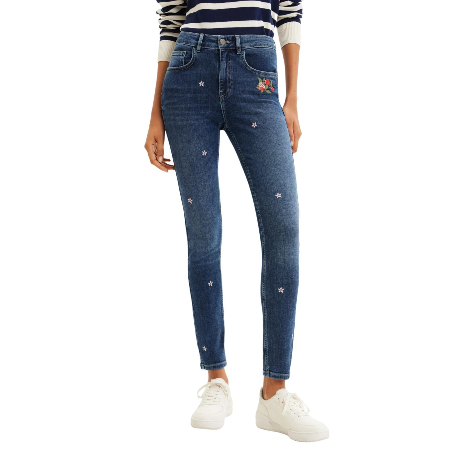 Jeans Vrouw Desigual Nani 5 Jeans Vrouw Desigual Nani - Afbeelding 3