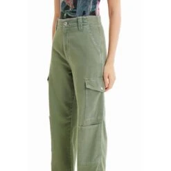 Lange Dames Cargo Broek Desigual 13 Lange Dames Cargo Broek Desigual -Moss Kopenhagen-winkel desigual 23swpn03 4009 4