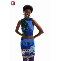 Damestanktop Desigual Cloud Lacroix