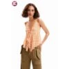 Damestanktop Desigual Topi -Moss Kopenhagen-winkel desigual 24swtkag 7002 0