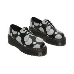 Dr. Martens Derbie Vrouw Dr Martens 1461 Polka Dot Smooth Platform -Moss Kopenhagen-winkel dr martens 26879009 2