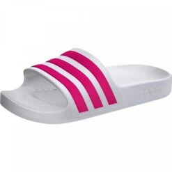 Kinderslipper Adidas Adilette Aqua 30 Kinderslipper Adidas Adilette Aqua -Moss Kopenhagen-winkel ef1748 ftw virtual side lateral left white