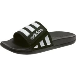 Kindersloffen Adidas Adilette Comfort Ajustable -Moss Kopenhagen-winkel eg1879 photo side lateral left 2000x2000