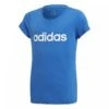 Kinder-T-shirt Adidas Essentials Linear -Moss Kopenhagen-winkel fm7022 app photo front white