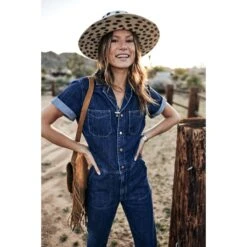 Freeman T. Porter Jumpsuit Jeans Vrouwen Freeman T Porter Tifany -Moss Kopenhagen-winkel freeman t porter 22125983 f2078 filipina blue 6