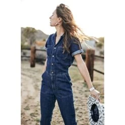 Freeman T. Porter Jumpsuit Jeans Vrouwen Freeman T Porter Tifany -Moss Kopenhagen-winkel freeman t porter 22125983 f2078 filipina blue 7