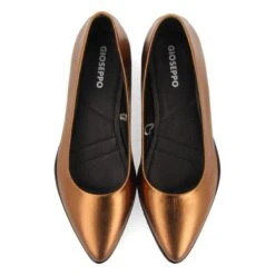 Dames Ballerina's Gioseppo Skrova -Moss Kopenhagen-winkel gioseppo 70802 p bronce 3