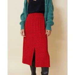 Damesrok Grace & Mila Gwendael -Moss Kopenhagen-winkel grace mila gwendael 21678 rouge 3 nw