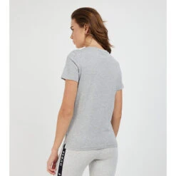 Dames-T-shirt Met Ronde Hals Guess Original -Moss Kopenhagen-winkel guess w1yi1b i3z14 lmgy light melange grey m 3