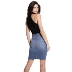 Damestanktop Guess Shayna Ottoman -Moss Kopenhagen-winkel guess w2br66 z2yk2 jblk jet black a996 2