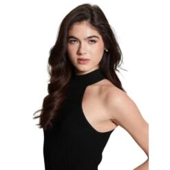 Damestanktop Guess Shayna Ottoman -Moss Kopenhagen-winkel guess w2br66 z2yk2 jblk jet black a996 4