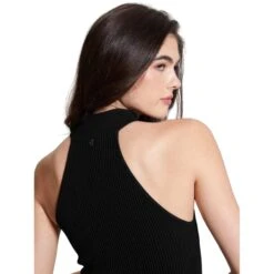 Damestanktop Guess Shayna Ottoman -Moss Kopenhagen-winkel guess w2br66 z2yk2 jblk jet black a996 5