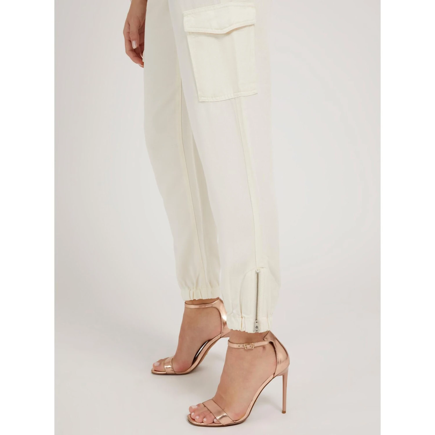 Cargo Broek Chino Dames Guess Es Bowie 7 Cargo Broek Chino Dames Guess Es Bowie - Afbeelding 5