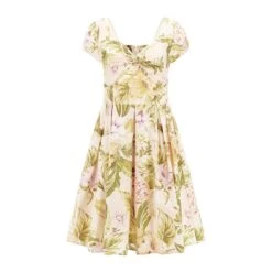 Katoenen Uitlopende Damesjurk Guess Karida