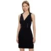 Damesjurk Guess Amanda Body Icon -Moss Kopenhagen-winkel guess w3gk52 wb4h2 jblk jet black a996 1