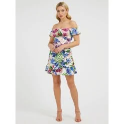 Mini Jurk Voor Vrouwen Guess Alva -Moss Kopenhagen-winkel guess w3gk54 wd8g2 p19r 14