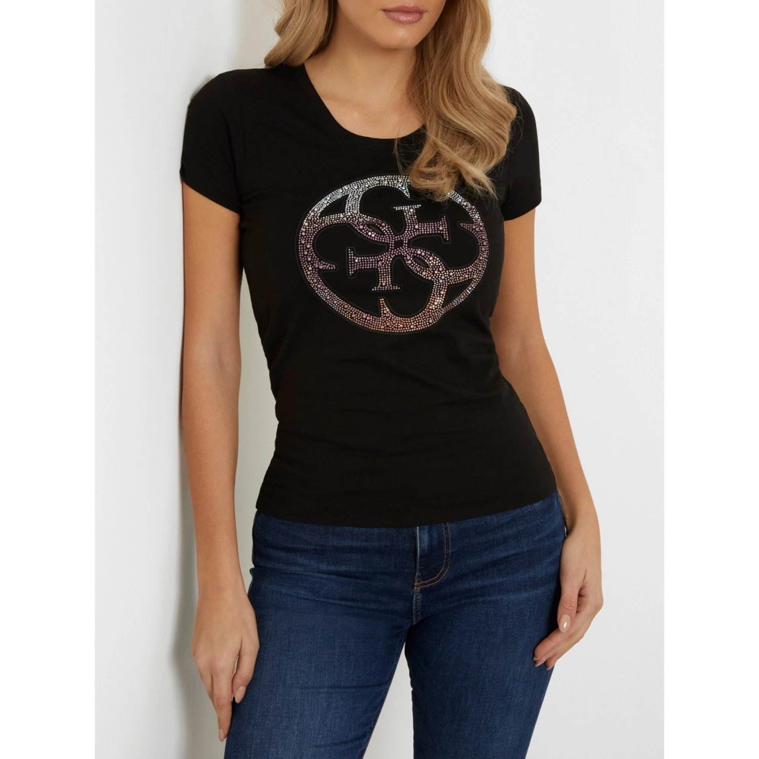 Dames-T-shirt Guess 4G Logo 7 Dames-T-shirt Guess 4G Logo - Afbeelding 5