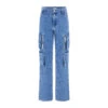 Cargo Broek Voor Dames Guess Kori -Moss Kopenhagen-winkel guess w4ra97 d58l1 ju1k 0