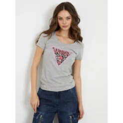 Dames-T-shirt Guess Spring Triangle -Moss Kopenhagen-winkel guess w4ri44 j1314 lmgy 13