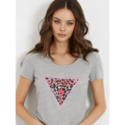Dames-T-shirt Guess Spring Triangle -Moss Kopenhagen-winkel guess w4ri44 j1314 lmgy 16