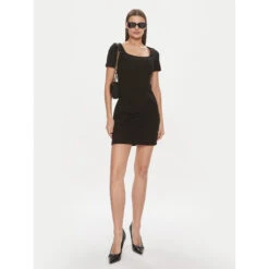 Damesjurk Guess Anna Bodycon -Moss Kopenhagen-winkel guess w4rk15 kbjp2 jblk jet black a996 3