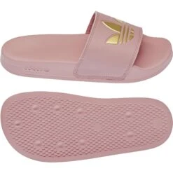 Dames Slippers Adidas Originals Adilette Lite -Moss Kopenhagen-winkel gz6198 ftw photo standard white