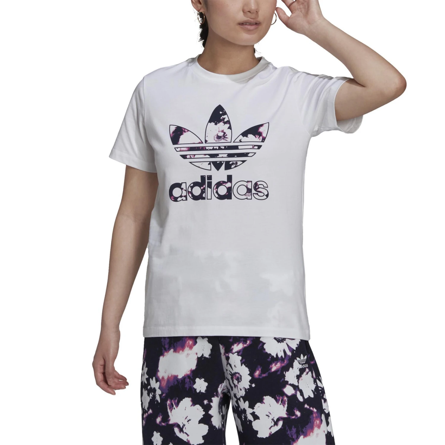 Adidas Originals Dames-T-shirt Met Korte Mouwen Adidas Original 7 Adidas Originals Dames-T-shirt Met Korte Mouwen Adidas Original - Afbeelding 5