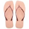 Vrouwenslippers Havaianas Square Logo Metallic -Moss Kopenhagen-winkel havaianas 4148257 0076 0